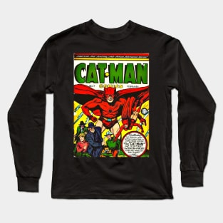 Cover of Catman magazine Long Sleeve T-Shirt